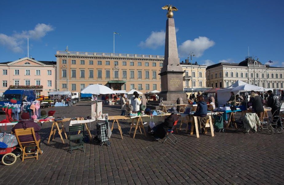Market Square (Kauppatori), Helsinki, Finland